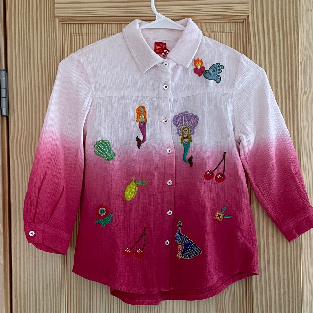 Oilily cotton button down